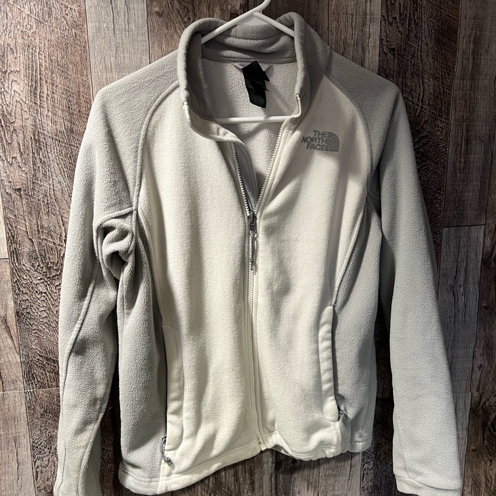 North Face womens fleece zip up. Size small